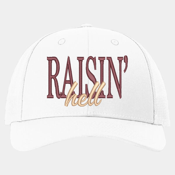 Raisin' Hell Low Pro Trucker Cap Thumbnail